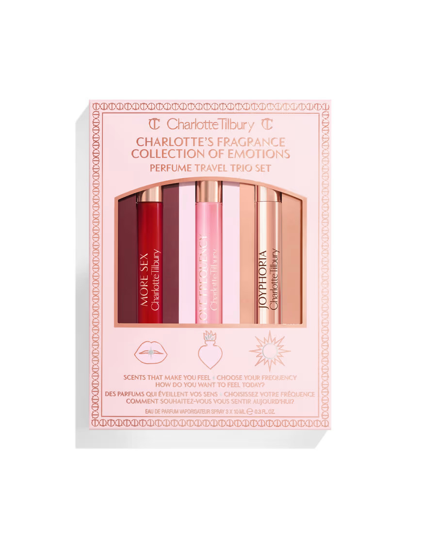 Charlotte Tilbury Collection of Emotions Fragrance Travel Trio Set-No colour | ASOS (Global)