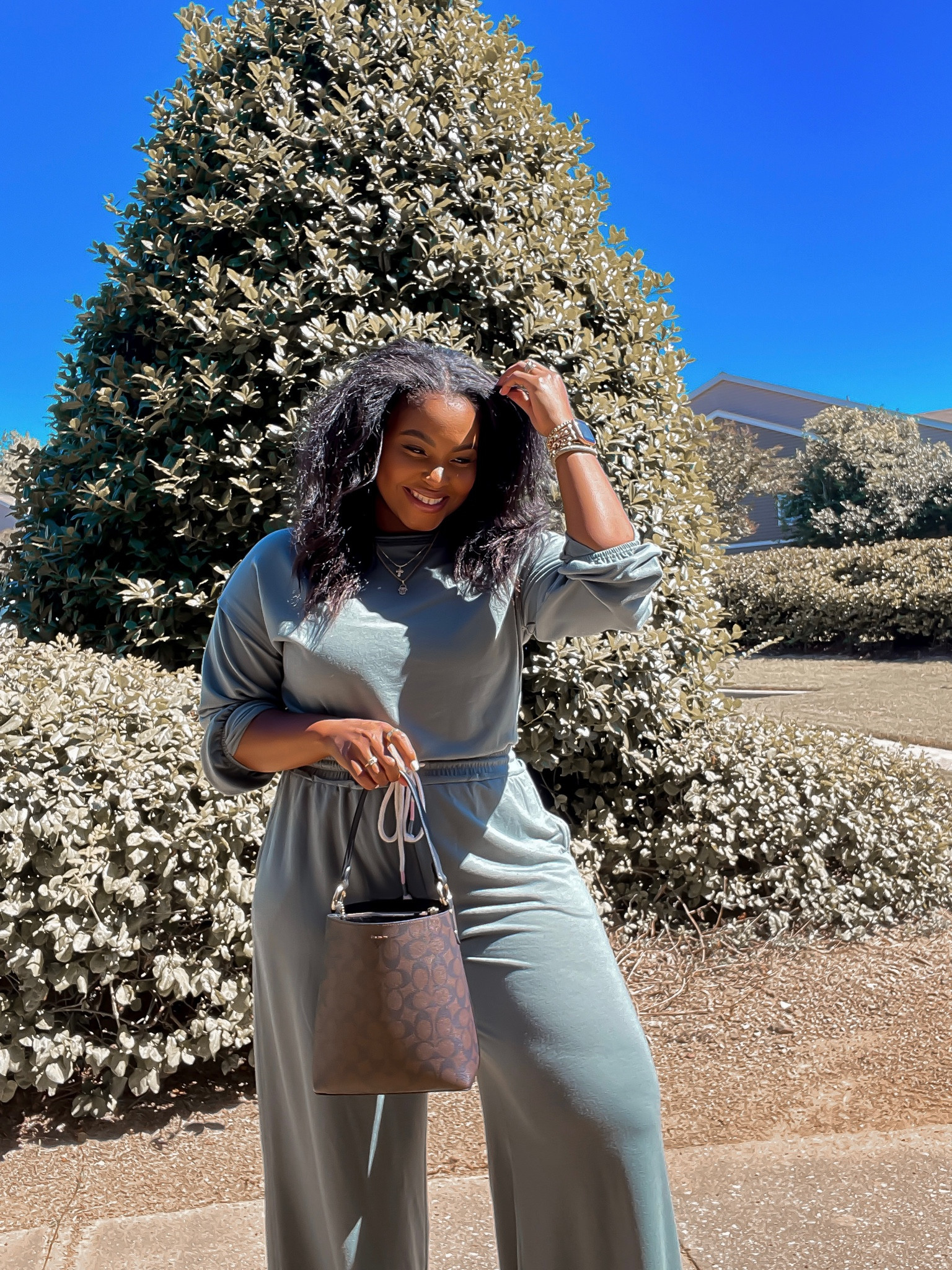 Loungewear that’s perfect for running errands or coffee shop. On major sale! 
Top: Small
Bottom: XLarge (I could have gotten a large) 


#LTKcurves #LTKunder50 #LTKstyletip