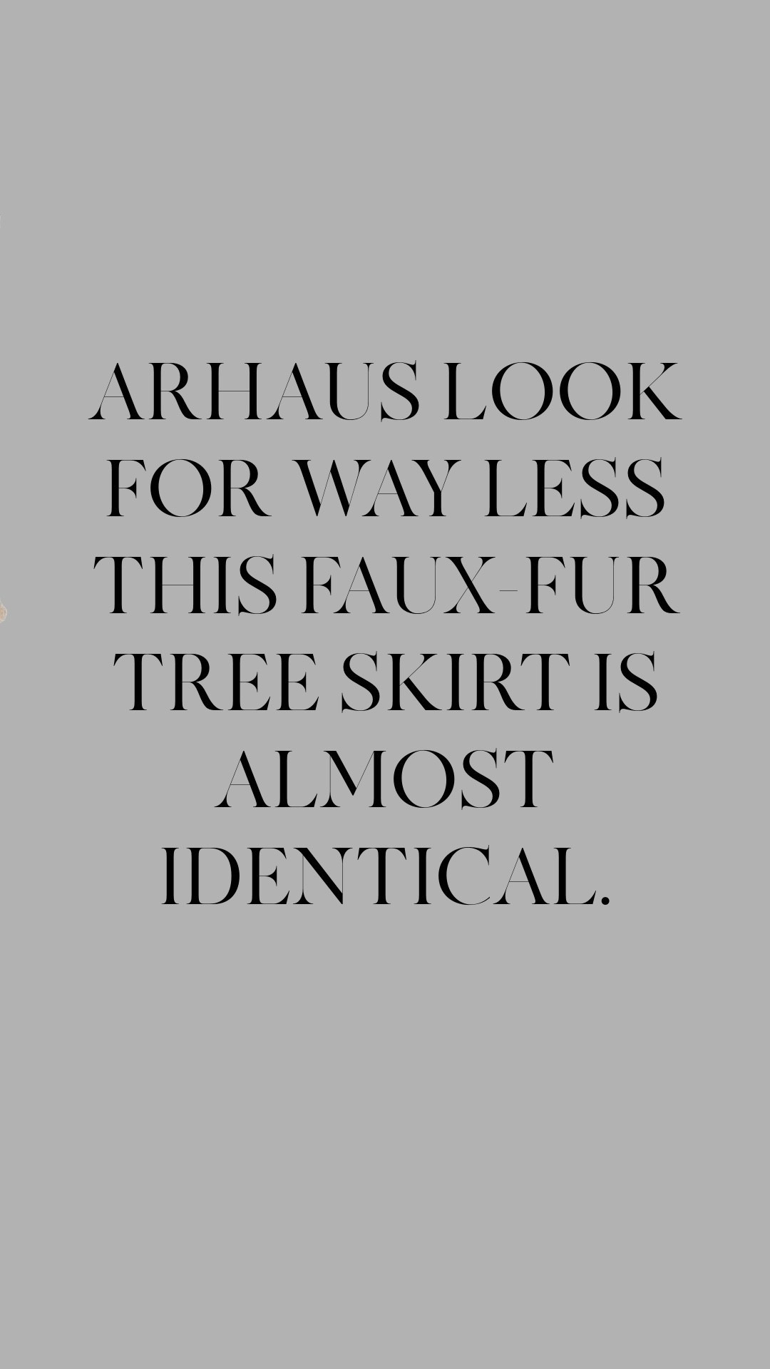 The prettiest faux-fur tree skirt and the best Arhaus dupe I’ve found. The color, the softness, the pom details—everything about this feels luxe without the designer price tag. If you’ve wanted that high-end look under your tree, grab this one before it sells out again. Linking it here so you can get the exact one.

#LTKhome #LTKholiday #walmartfinds #holidaydecor #christmastreeinspo

#LTKHoliday #LTKSeasonal #LTKHome