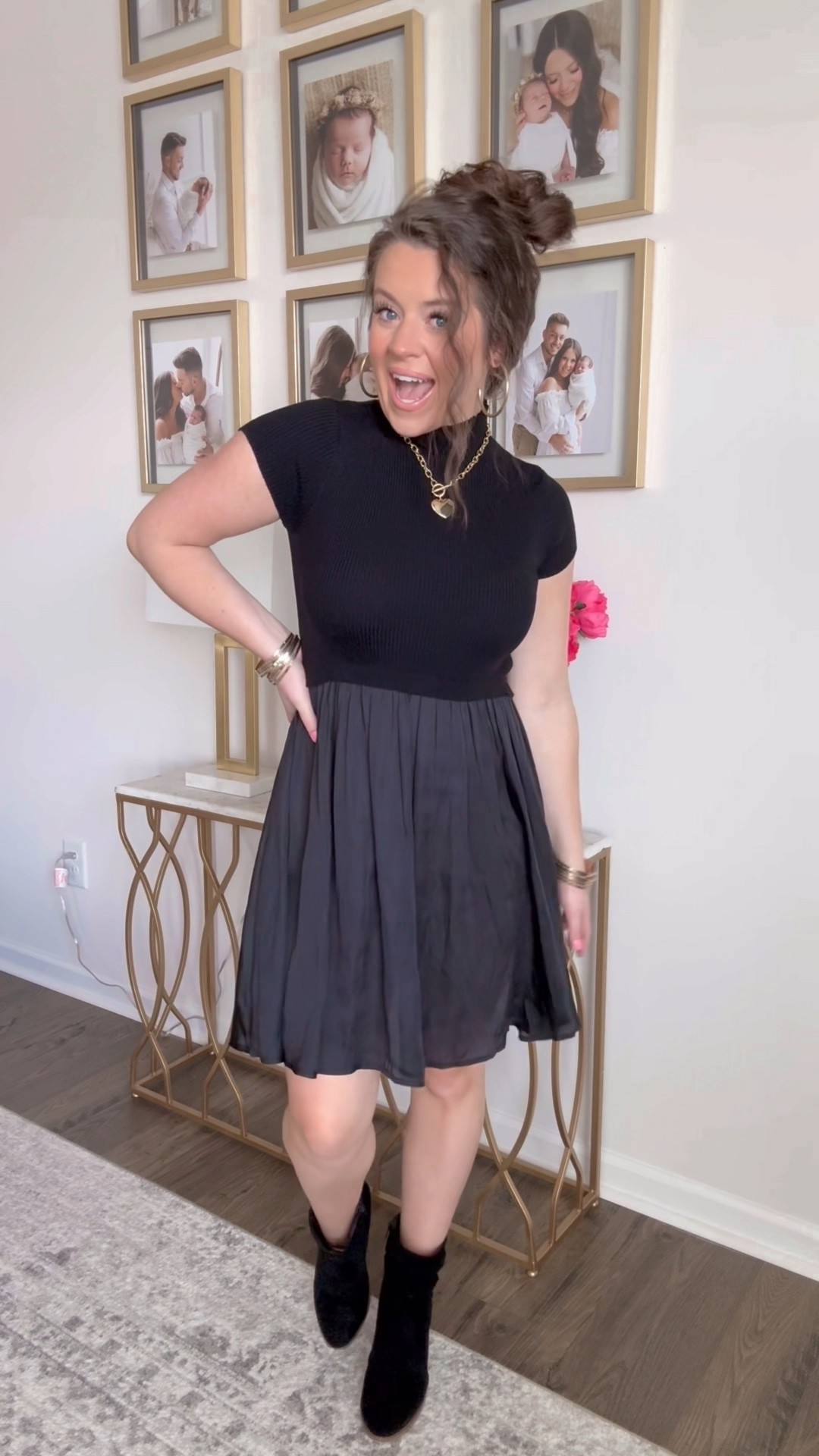 Wearing a size small in this dress!

amazon finds / amazon fashion / amazon style / amazon must have / valentines day style / valentines day fashion / valentines day outfit / date night ootd / date night style / date night outfit / girls night style / girls night out outfit  / vday style / vday outfit  / little black dress / black dress / mini dress / bump friendly style / bump friendly fashion / maxi dress / petite style / petite fashion

#LTKSeasonal #LTKfindsunder100 #LTKstyletip