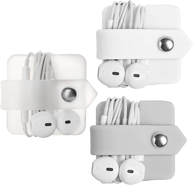 ELFRhino Cord Organizer Earbuds Holder Earphone Wrap Earphones Organizer Headset Headphone Earpho... | Amazon (US)