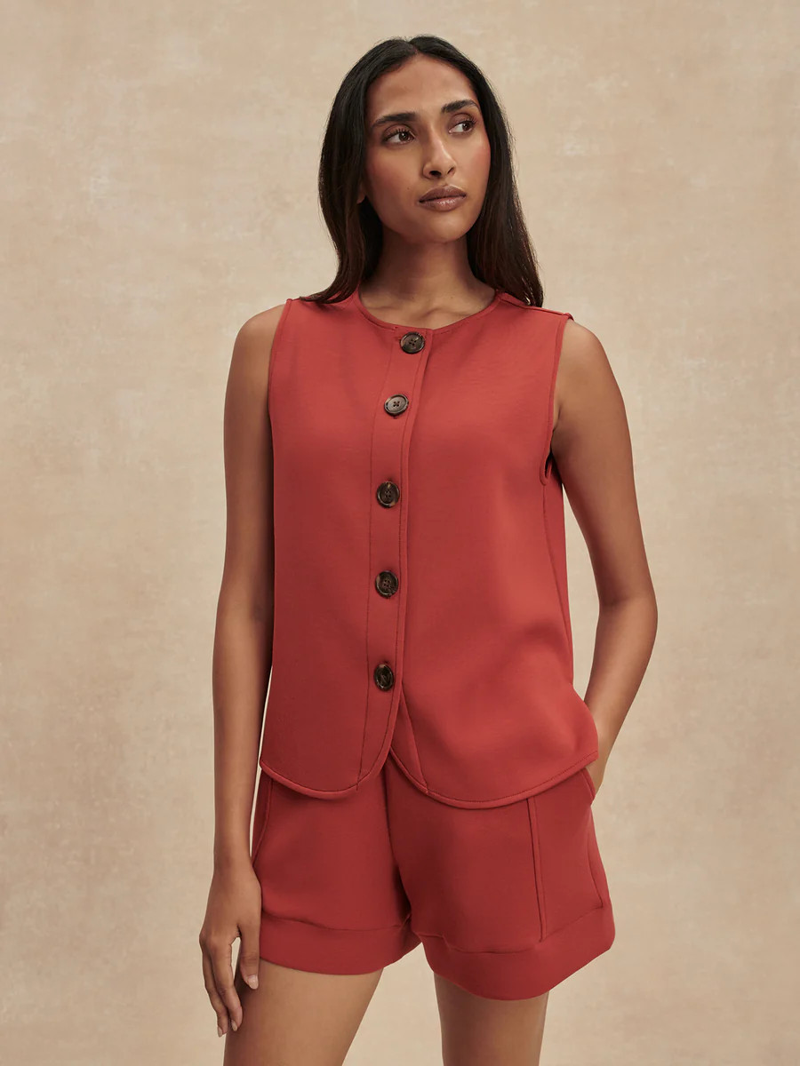 Josie Button Through Tank Top | Varley US | Varley US
