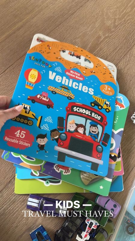 Travel essentials for toddlers/kids - what we are bringing to entertain the big boys while traveling! Stickers, window clings, coloring books, and more! 

#LTKkids #LTKtravel #LTKfindsunder50