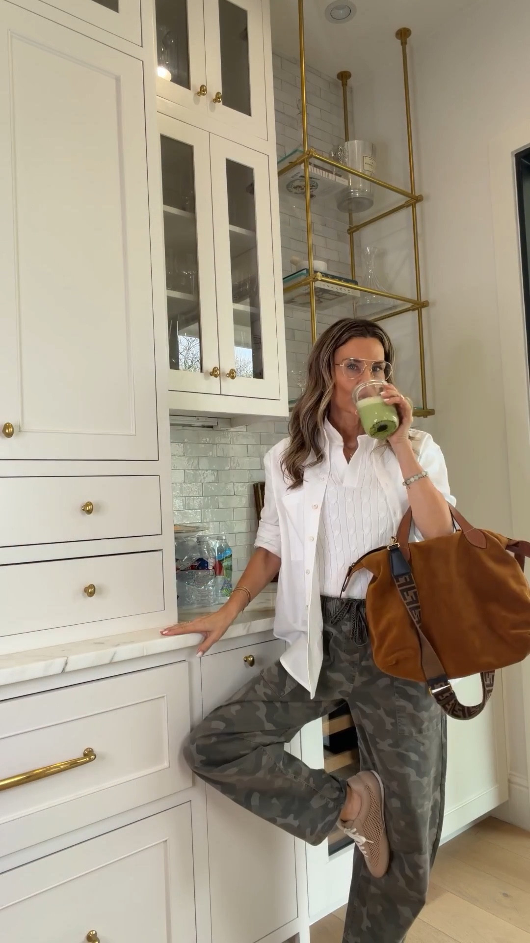 I’m 5’6”
-Camo pants I love! Great price! 
-Classic ribbed knit short sleeve polo
-a new favorite button down.  Going to be seeing alot of this one! 
-sneakers with sheer details.  TTS, size up if in-between. 
-glasses on shopmy. 

#LTKgrwm #LTKOver40 #LTKootd