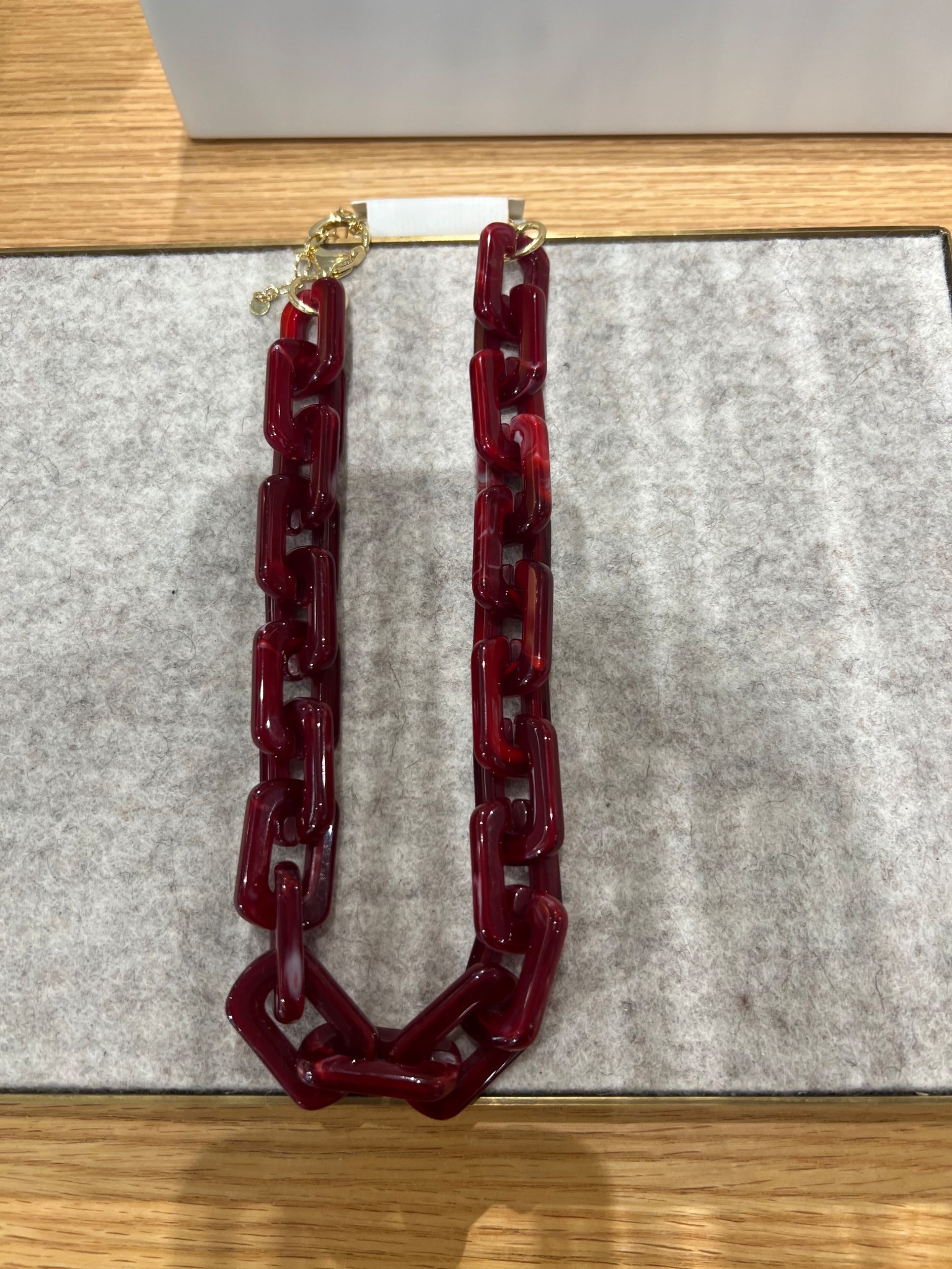 red chunky necklace 

#LTKootd #LTKSeasonal #LTKOver40