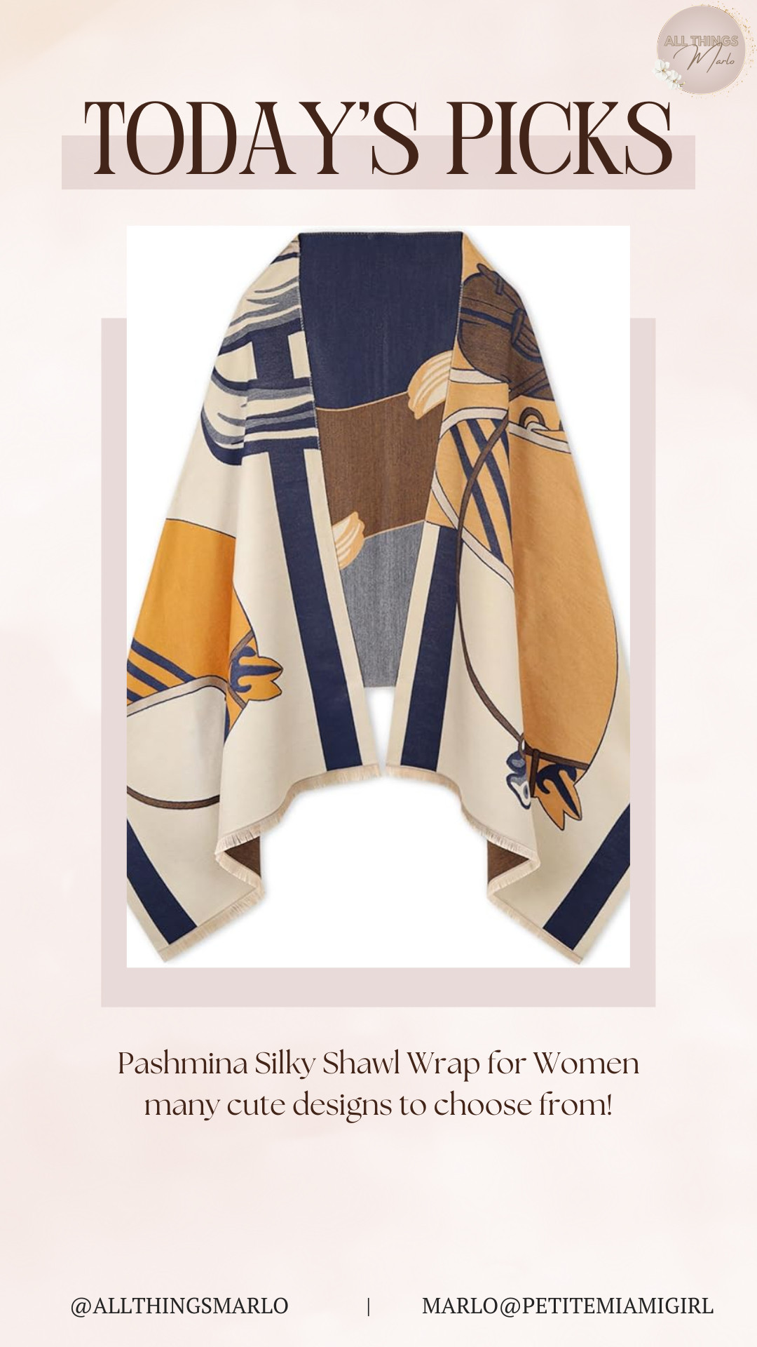 Pashmina Silky Shawl Wrap for Women
many cute designs to choose from! 

 #LTKSeasonal #LTKOver40 #LTKStyleTip