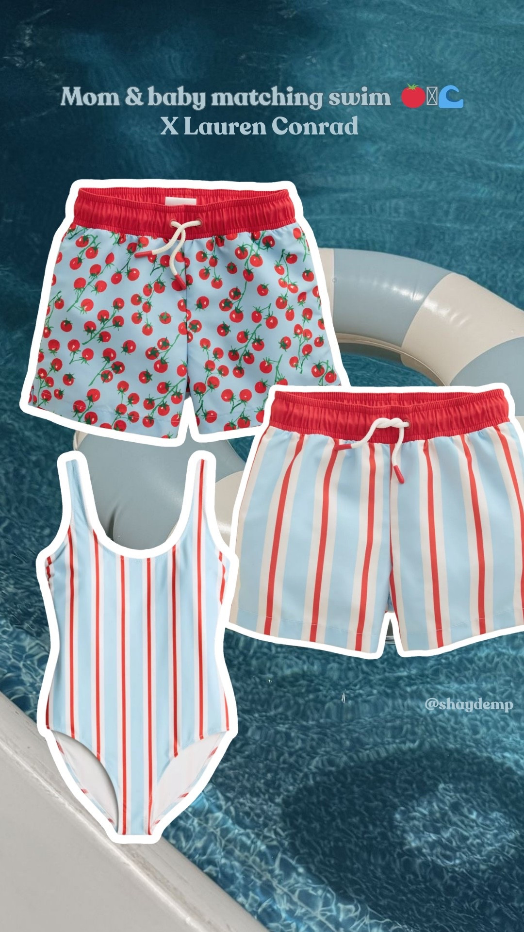 The matching swim of my dreams 🌈🌊🐳🩵🍅

#LTKFestival #LTKxAerie #LTKgrwm