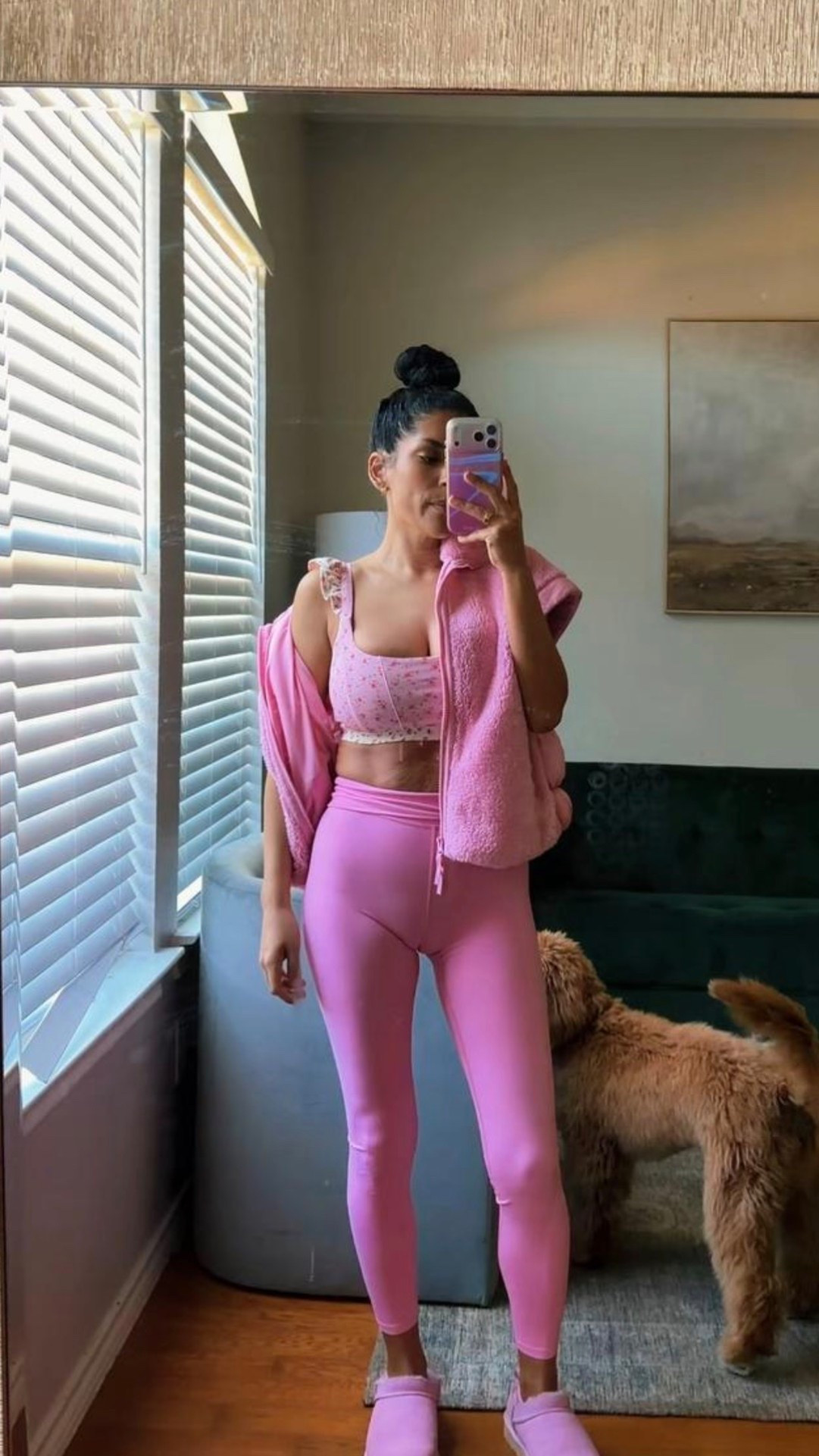 Pretty in pink from head to toe 💕 A matching workout look that makes getting ready for a little movement feel so much more fun.

#PinkActivewear #WorkoutOutfit #AthleisureStyle

#LTKdayinmylife #LTKootd #LTKfitnessgoals