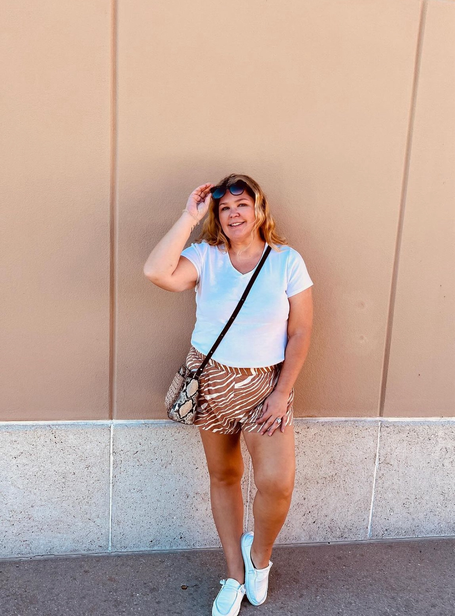 This fit comes from Kohl’s and Walmart 
High rise linen pull on shorts - size XL
White Croft and Barrow tee- size L

#LTKfindsunder50 #LTKplussize