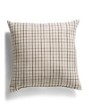 Made In Usa 22x22 Keep In Check Feather Filled Pillow | TJ Maxx