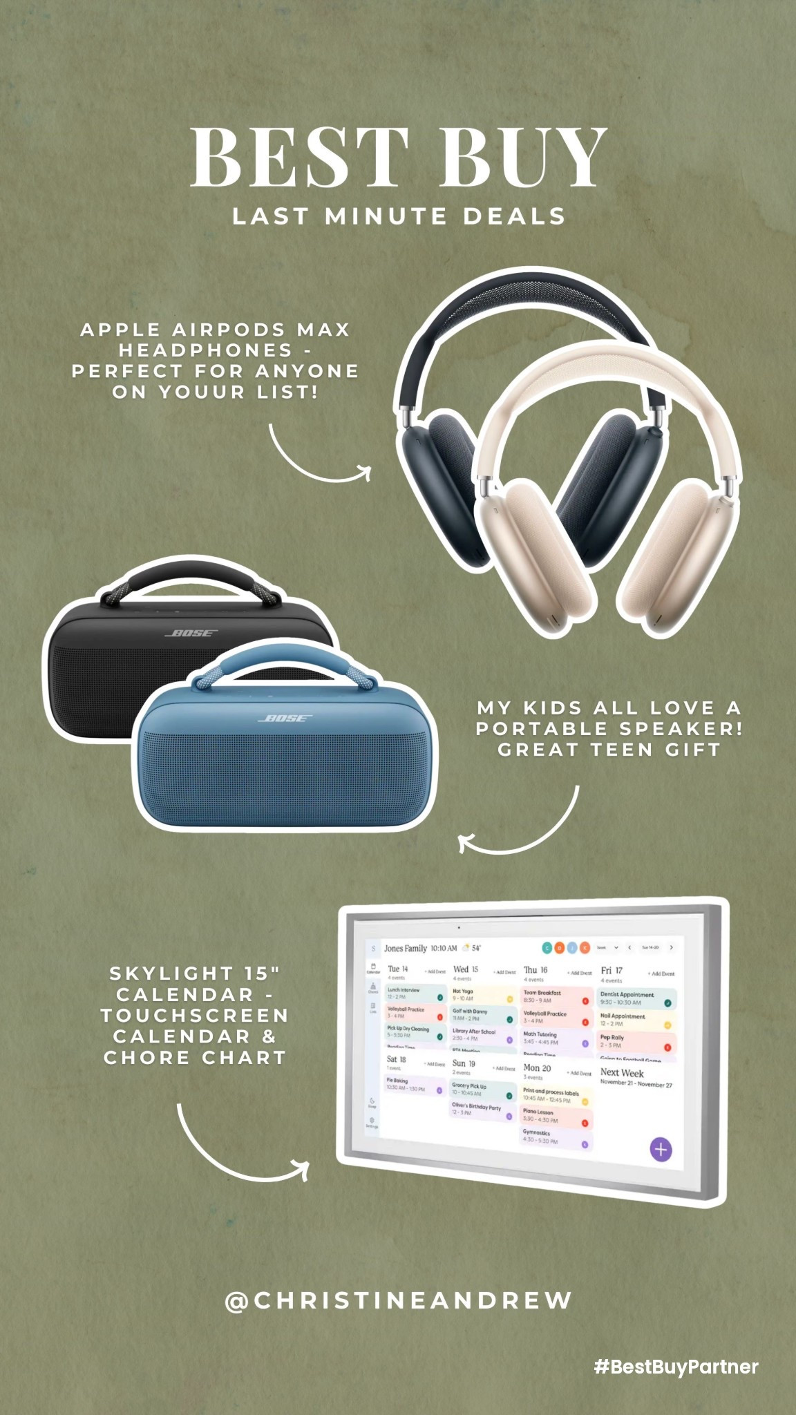 #BestBuyPartner Final chance for last minute gifts @bestbuy! These are great gift ideas for anyone on your list!

#LTKGiftGuide #LTKHoliday #LTKSeasonal