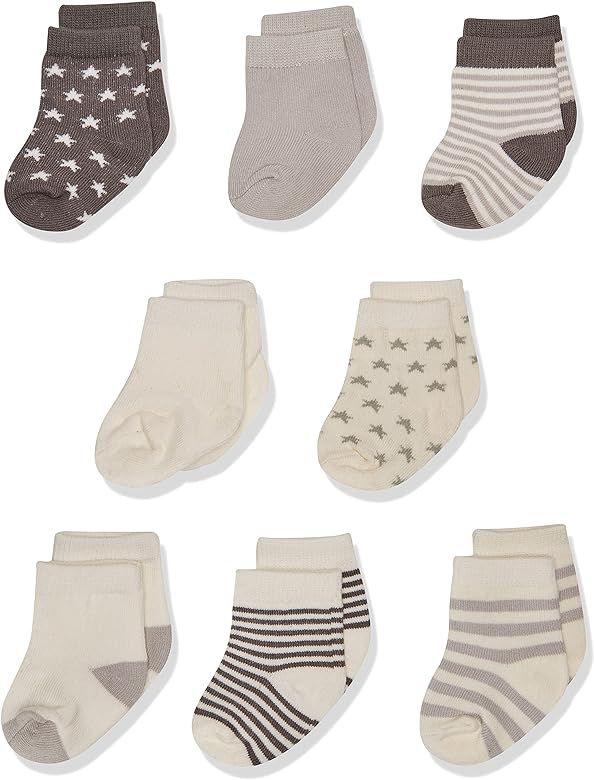 Touched by Nature Unisex Baby Organic Cotton Socks | Amazon (US)