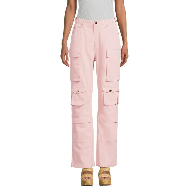 Liv & Lottie Women's Juniors Multi Pocket Cargo Pants | Walmart (US)