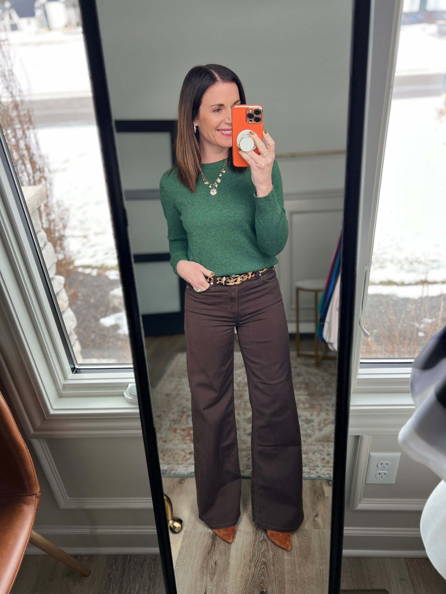 Quince Sweater XS
Quince Pants: 25

#LTKmomlife #LTKOver40 #LTKPetite