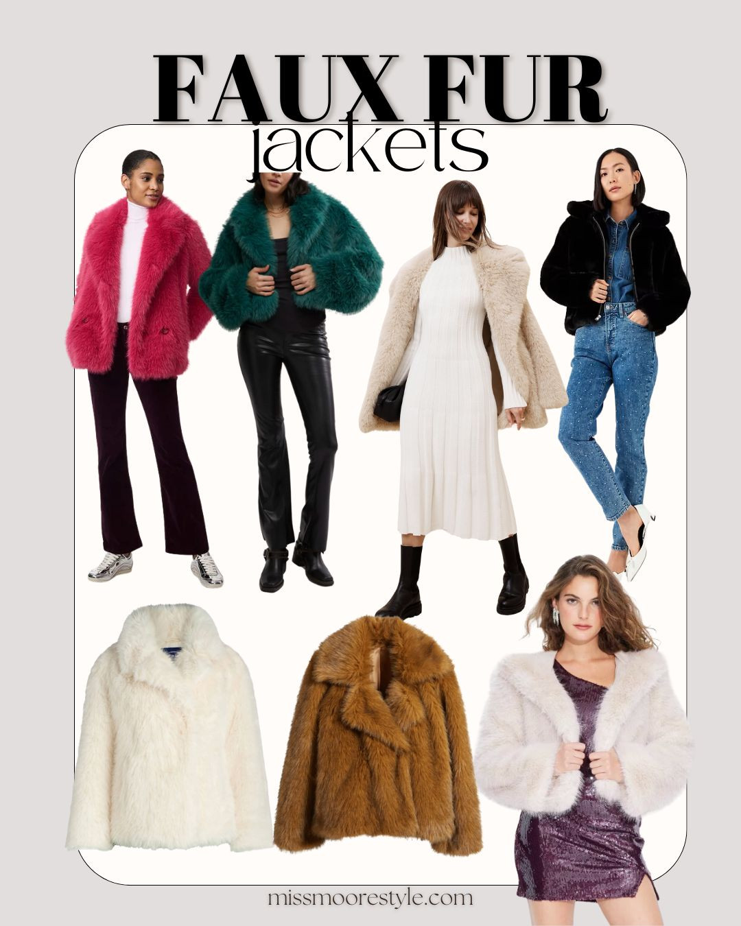 Looking for an affordable faux fur jacket? I've rounded up my favorites that are both chic and won't break the bank, some less than $60!

fall outfits, gift guide, gift guide for her, gifts for her, style gifts, thanksgiving outfit  

 #LTKGiftGuide #LTKHoliday #LTKFindsUnder100