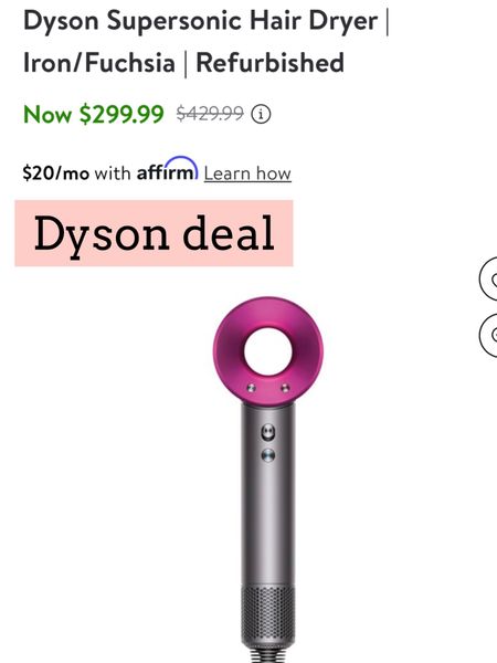 Dyson supersonic hair dryer 

#LTKsalealert #LTKbeauty #LTKGiftGuide