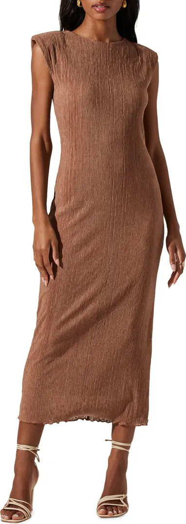 Plissé Maxi Dress | Nordstrom Rack