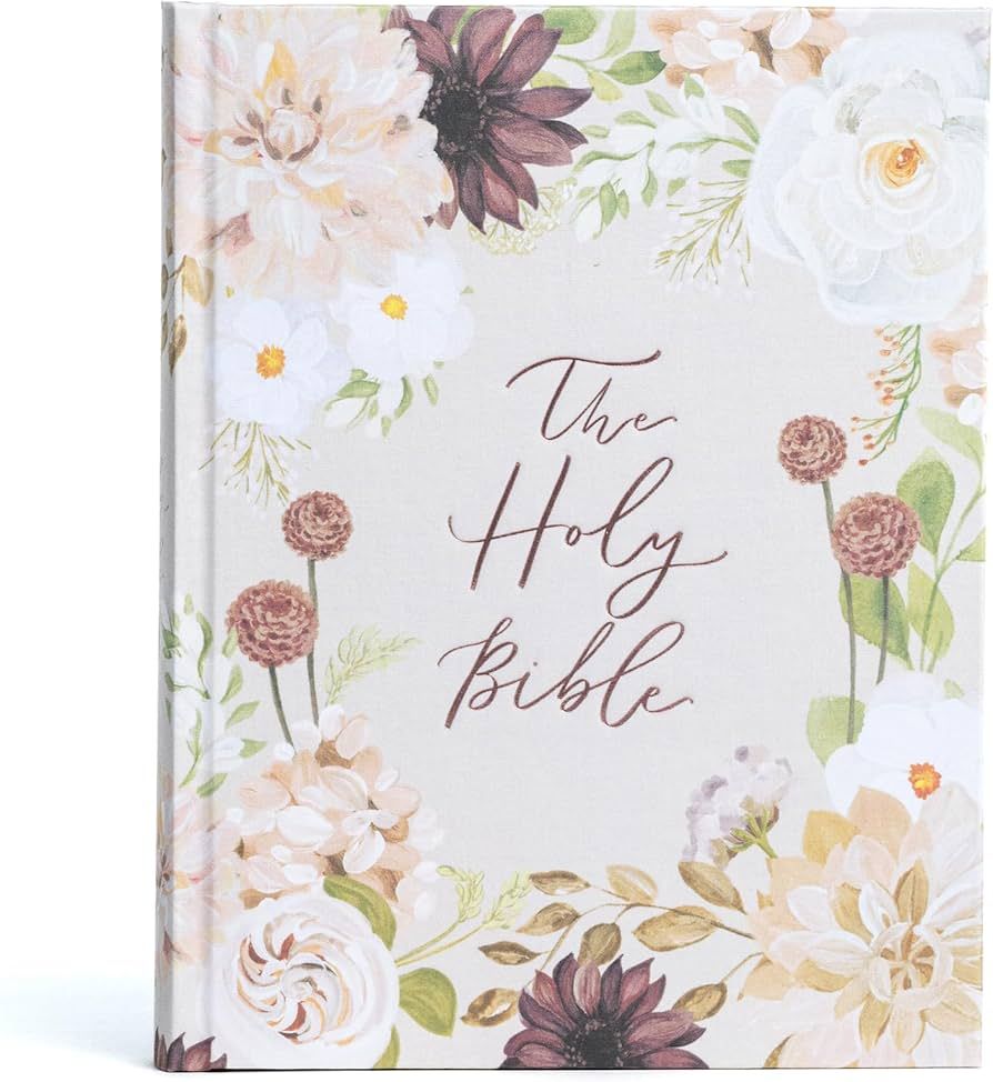 KJV Notetaking Bible, Large Print Hosanna Revival Edition, Blush Cloth Over Board, Black Letter, ... | Amazon (US)