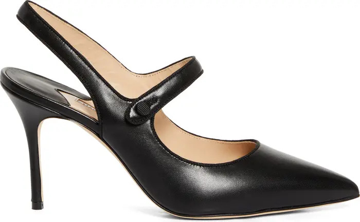 Camparisli Pointed Toe Mary Jane Slingback Pump | Nordstrom
