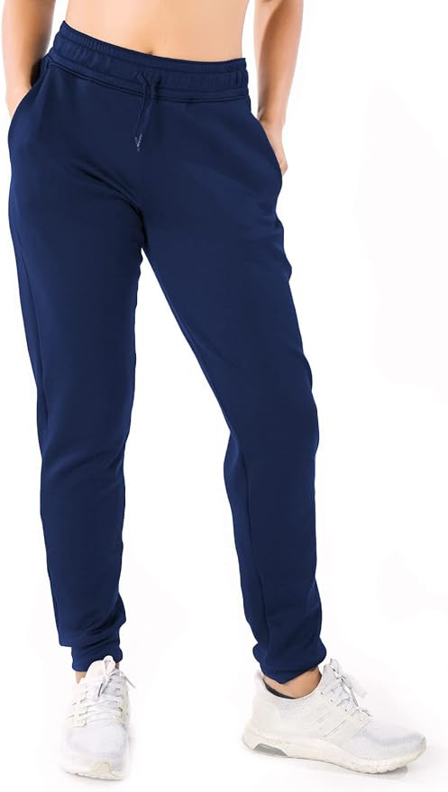 Yogipace Women's Petite/Regular/Tall High Waisted Fleece Lined Joggers Thermal Warm Winter Sweatp... | Amazon (US)