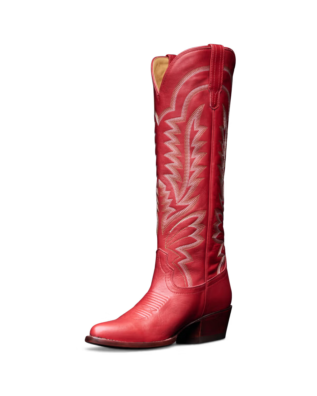 The Abby in Crimson Cowhide - Women's Cowgirl Boot | Tecovas | Tecovas