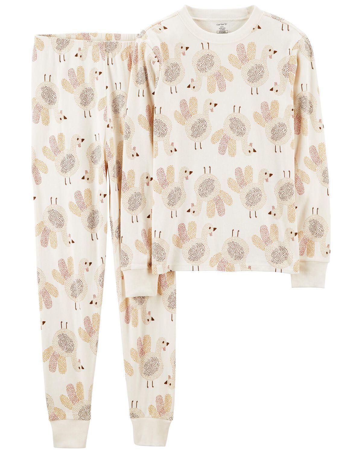 Multi Adult 2-Piece Thanksgiving 100% Snug Fit Cotton Pajamas | carters.com | Carter's