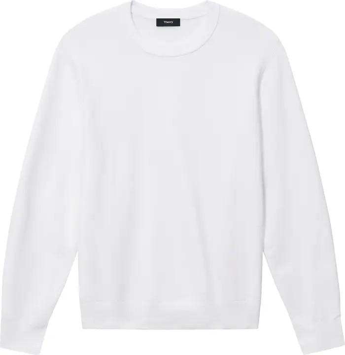 Theory Textured Crewneck Sweater | Nordstrom | Nordstrom