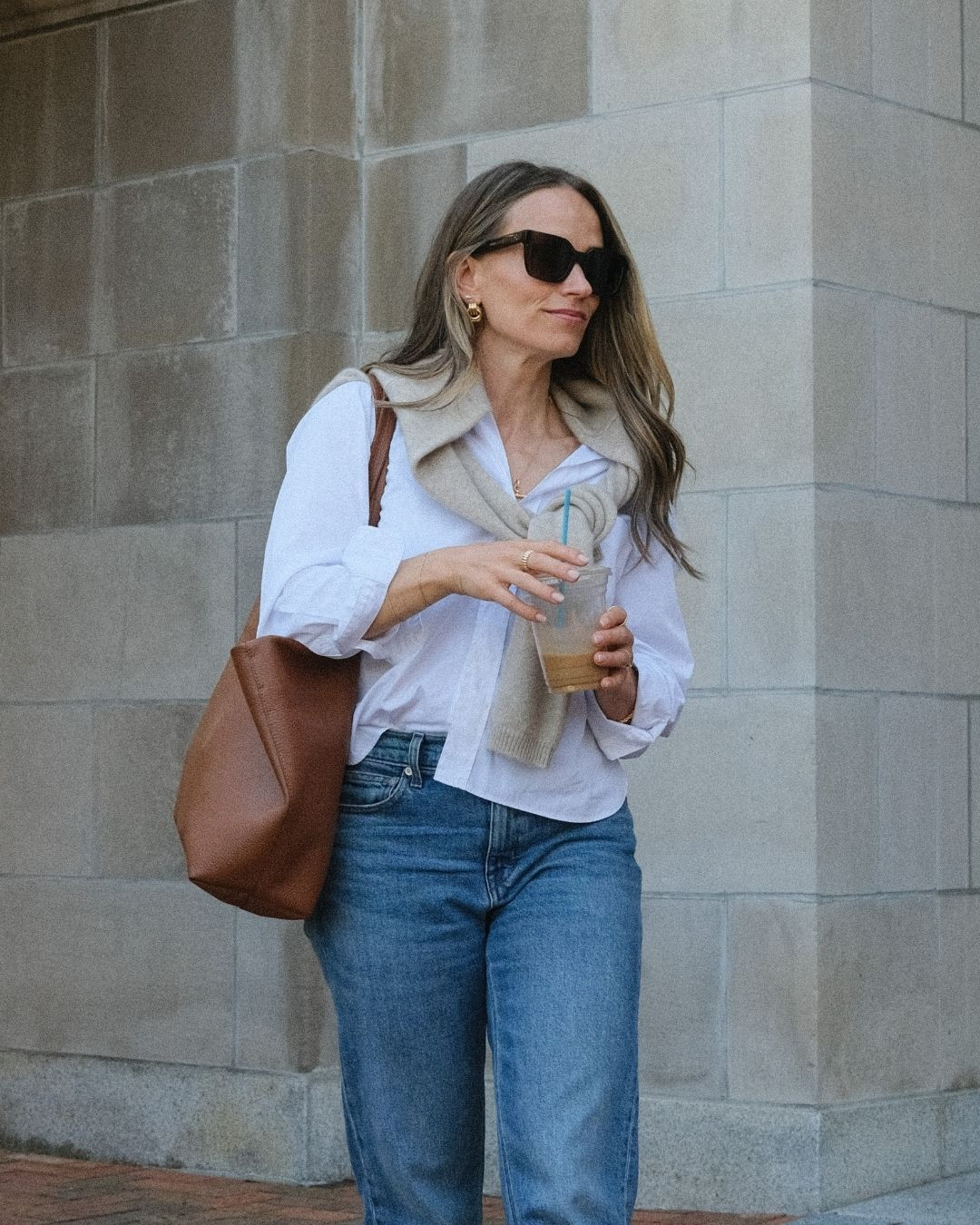 What I wore for a Spring Photoshoot. This is the best #workbag. It holds everything and I love how it pairs well with any Spring outfit.  

 #LTKootd #LTKmomlife #LTKWorkwear