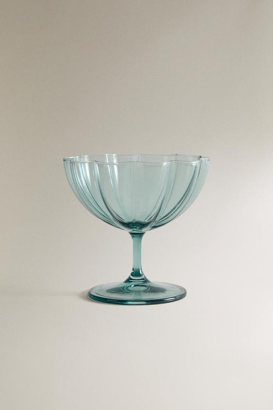 WAVY GLASS ICE-CREAM CUP | Zara US