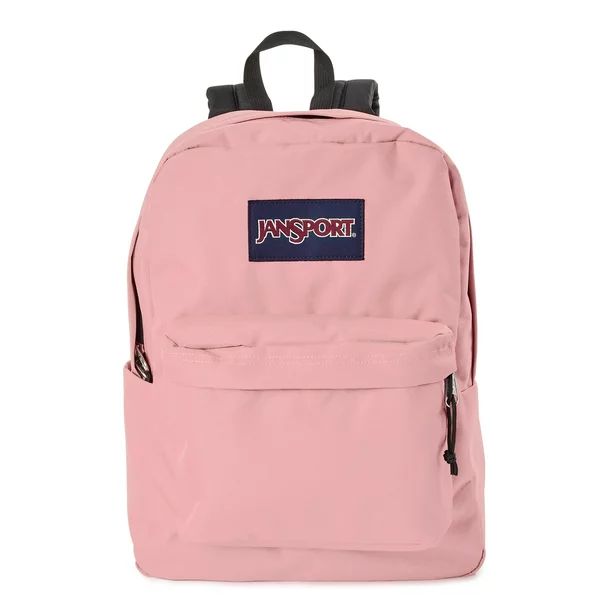 JanSport Unisex SuperBreak Backpack School Bag Misty Rose Pink | Walmart (US)