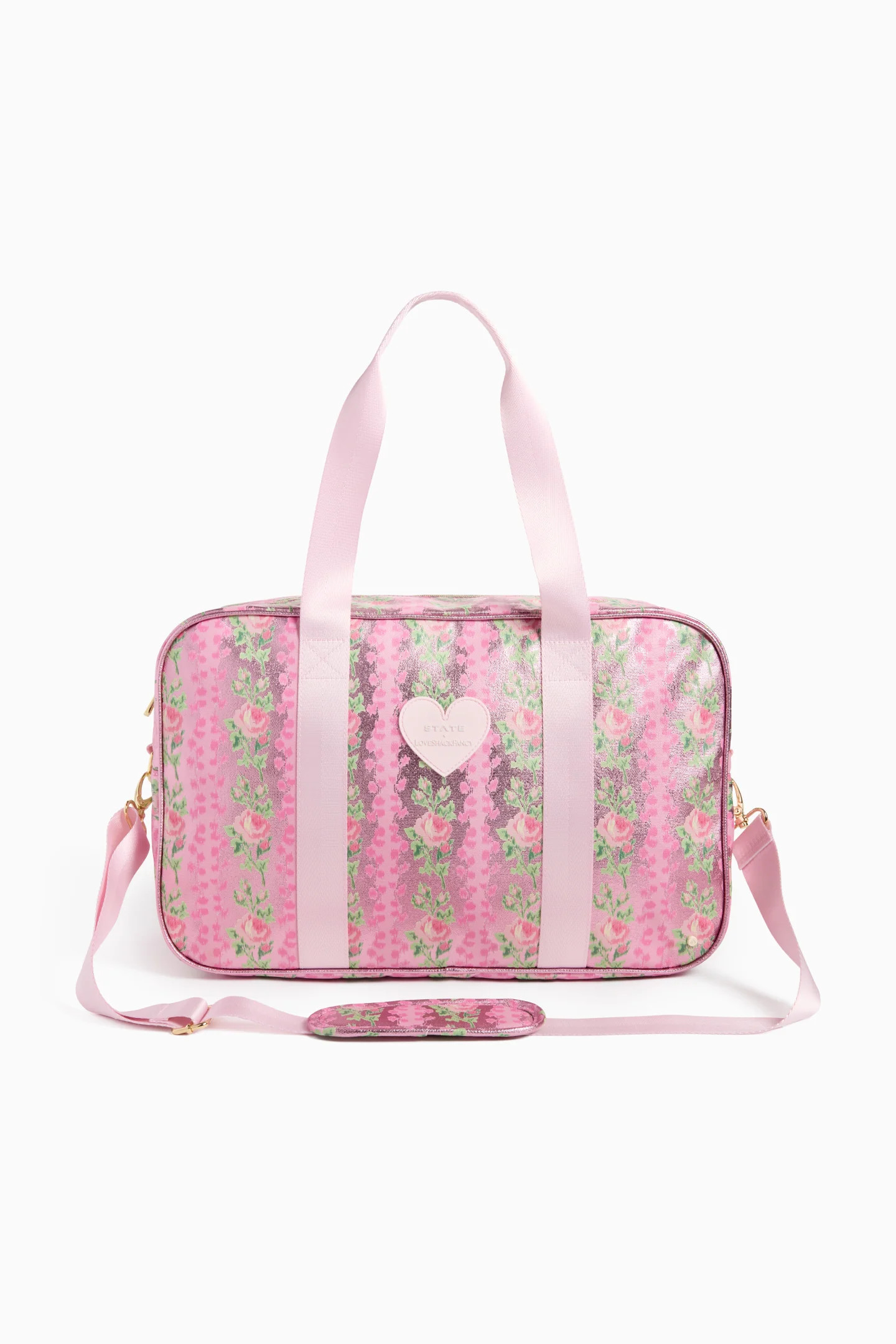 STATE x LoveShackFancy Heirloom Print Rockaway Duffle | LoveShackFancy
