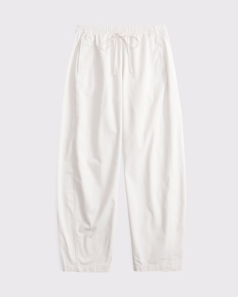 Women's Barrel Pull-On Pant | Women's Bottoms | Abercrombie.com | Abercrombie & Fitch (US)