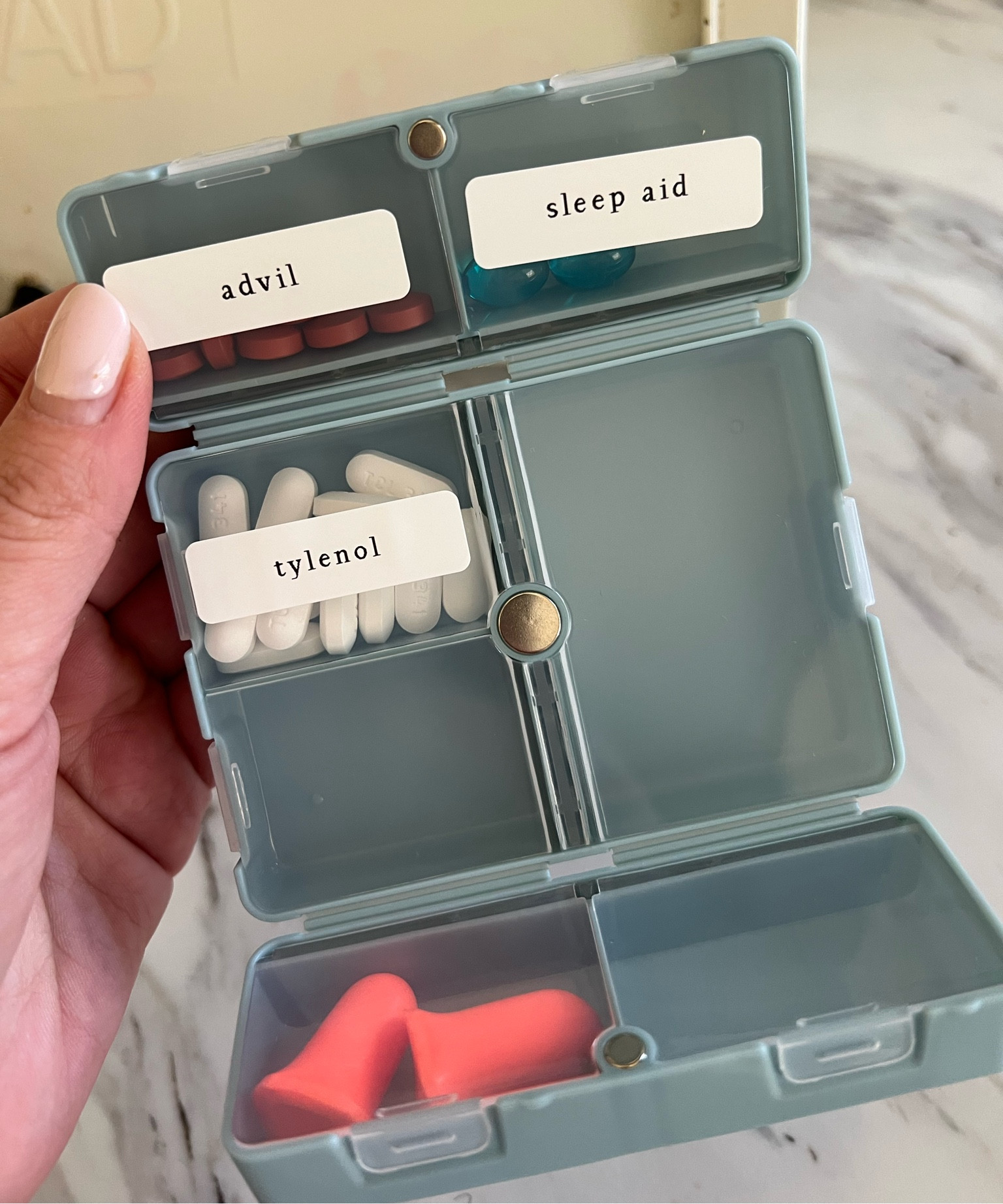 Amazon pill organizer 

#LTKtravel #LTKSeasonal #LTKfamily