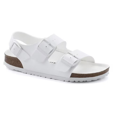 Milano Vegan Birko-Flor Triples White | BIRKENSTOCK | Birkenstock USA