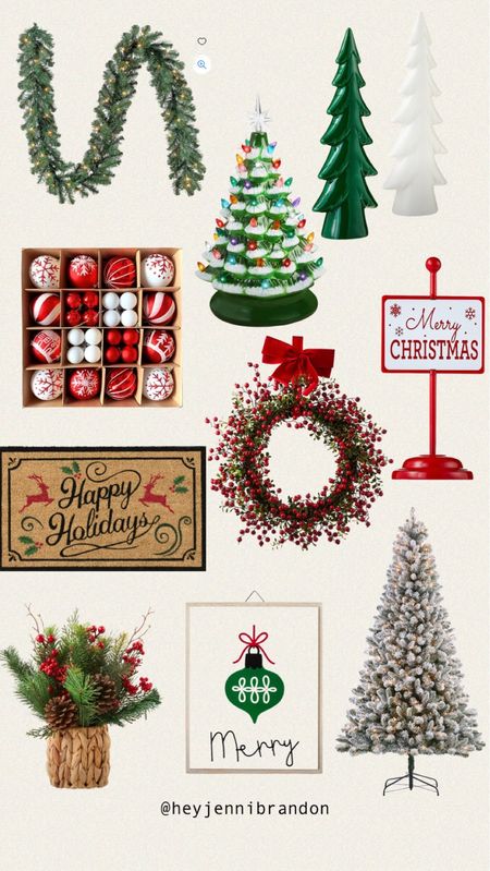 Walmart holiday decor! 

Christmas. Christmas decor. Home. 

#LTKSeasonal #LTKHoliday #LTKhome