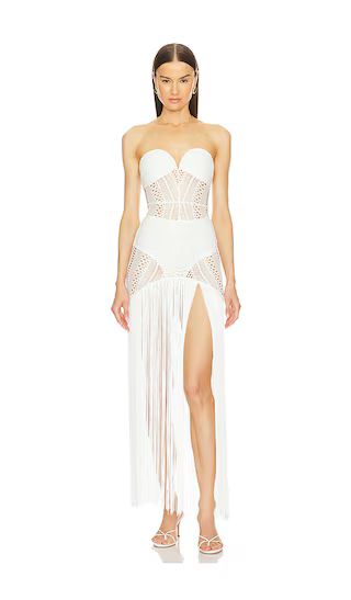 x REVOLVE Raelyn Maxi Dress in White | Revolve Clothing (Global)