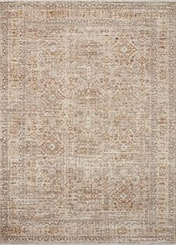 Angela Rose x Loloi Blake Collection BLA-06 Oatmeal / Spice, Transitional 7'-10" x 10'-2" Area Ru... | Amazon (US)