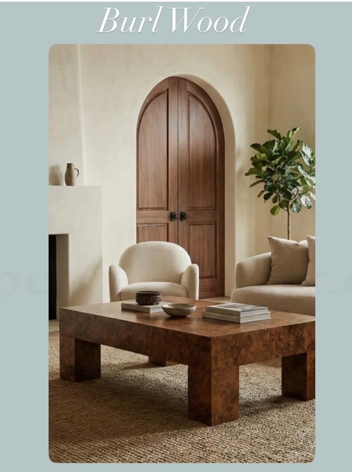 Burl Wood Coffee Tablee

#LTKHome #LTKSaleAlert