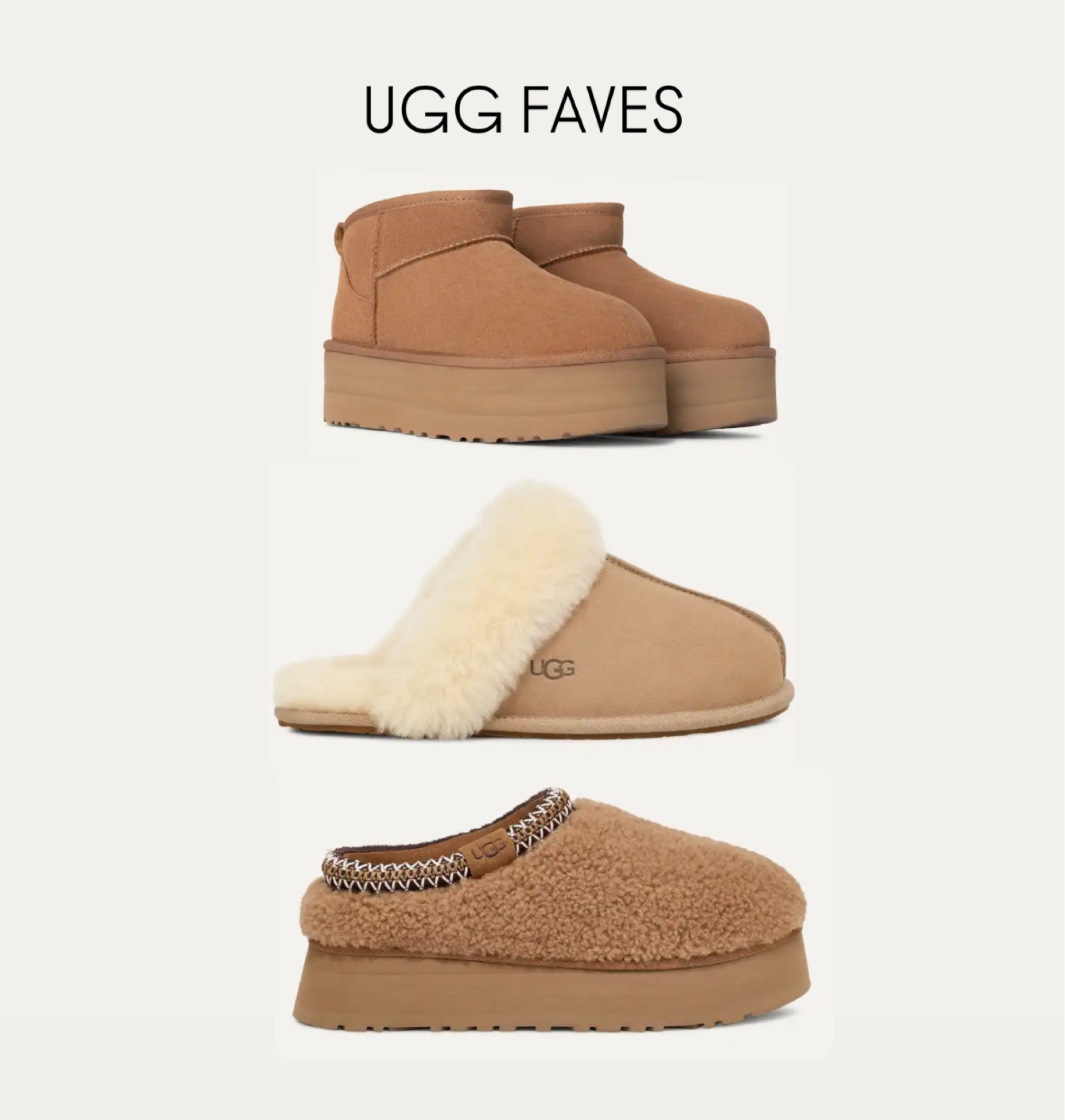 Ugg faves to keep you cozy and warm all winter long 

#LTKHoliday #LTKStyleTip #LTKShoeCrush