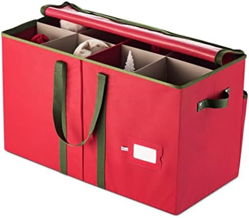 Christmas Figurine Storage Box with Zippered Closure- Protect & Keeps Safe Up to 8 Christmas Figu... | Amazon (US)