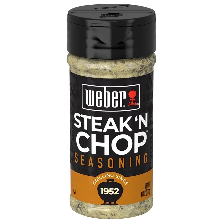 Weber Steak 'N Chop Seasoning, 6 oz | Walmart (US)
