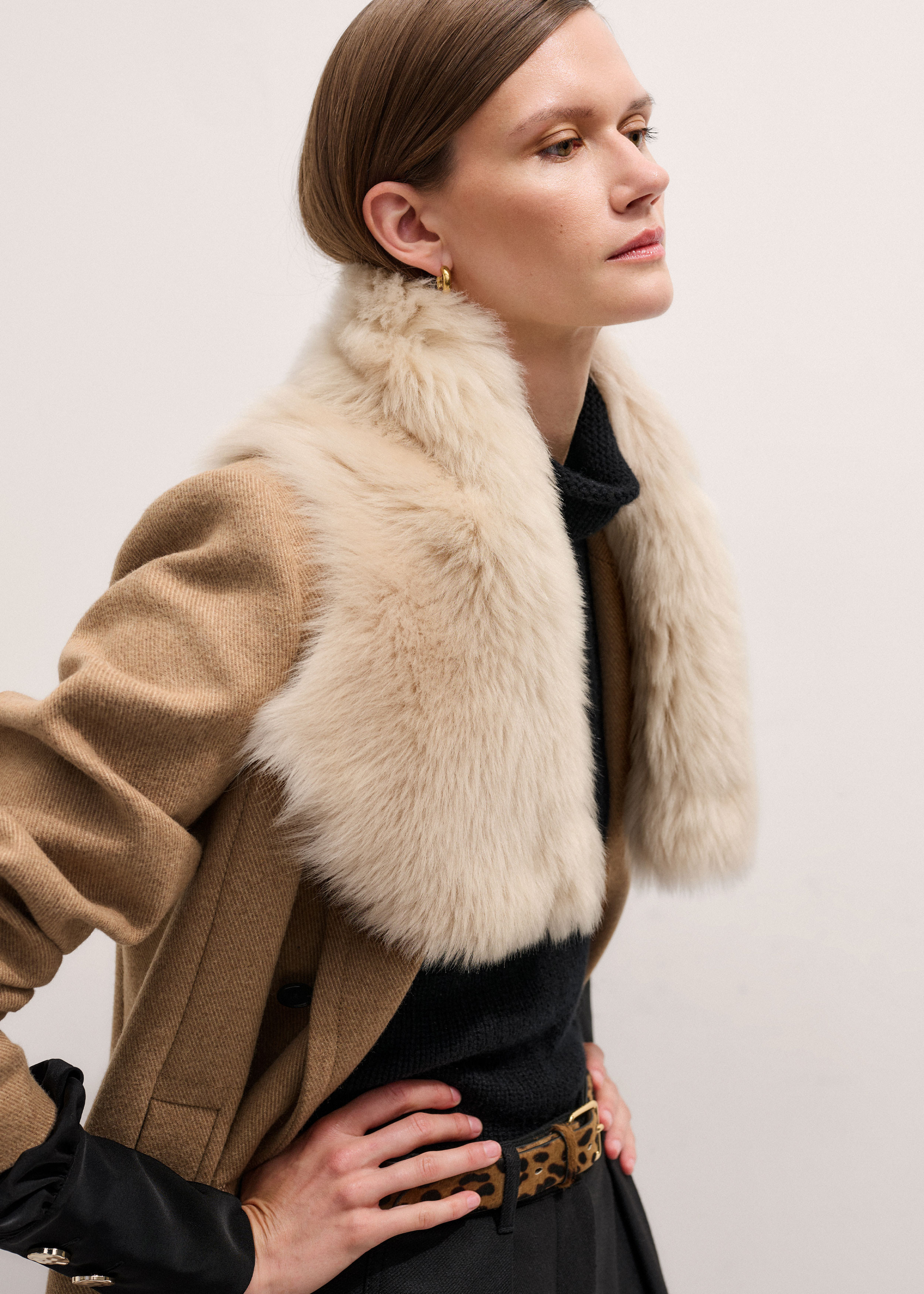 Outfit-Elevator Collar Shearling | ME+EM Global (Excluding US)