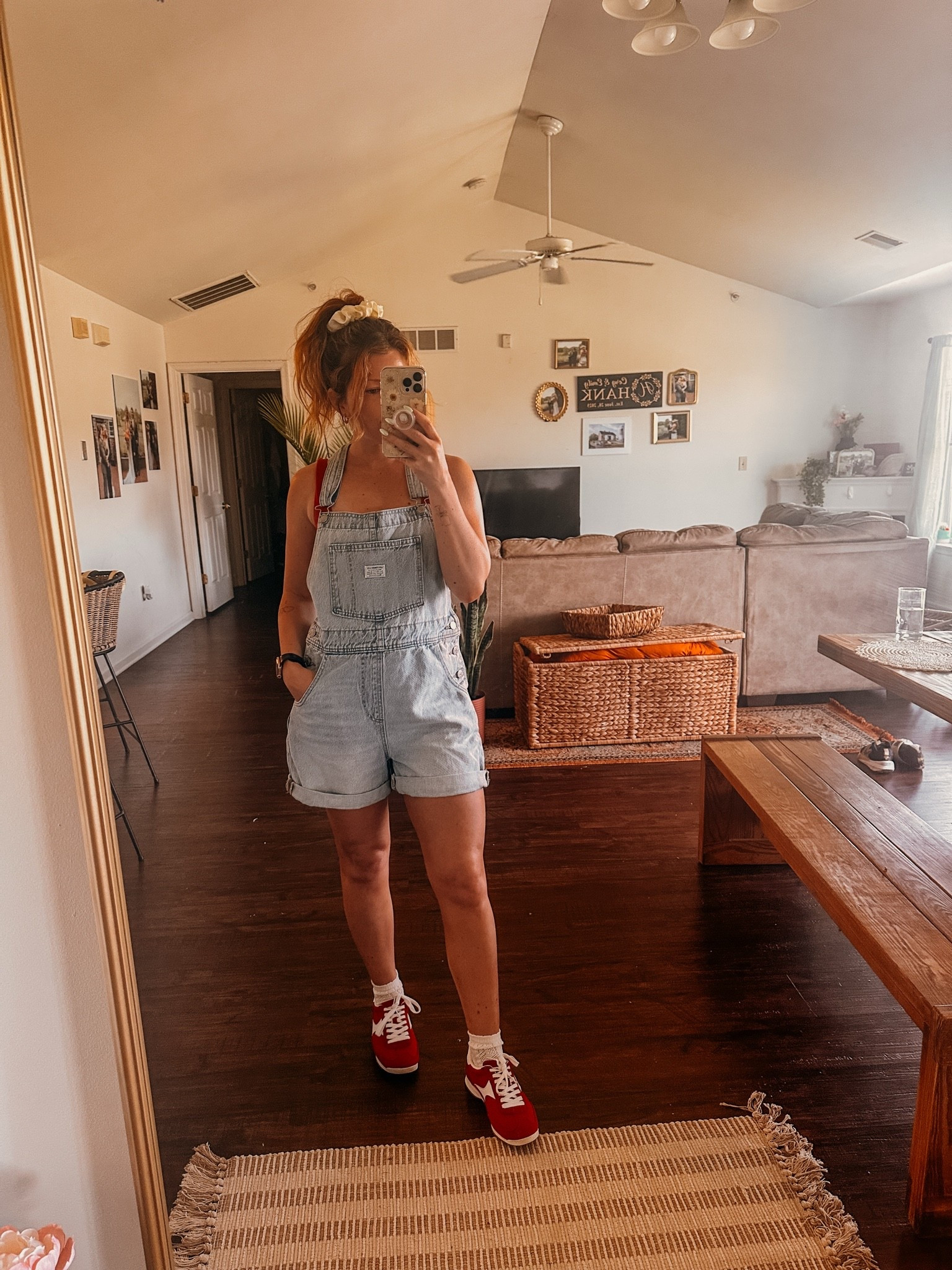 Summer outfit check ❤️ pop of red! Memorial Day inspo.

#LTKootd #LTKgrwm #LTKdayinmylife