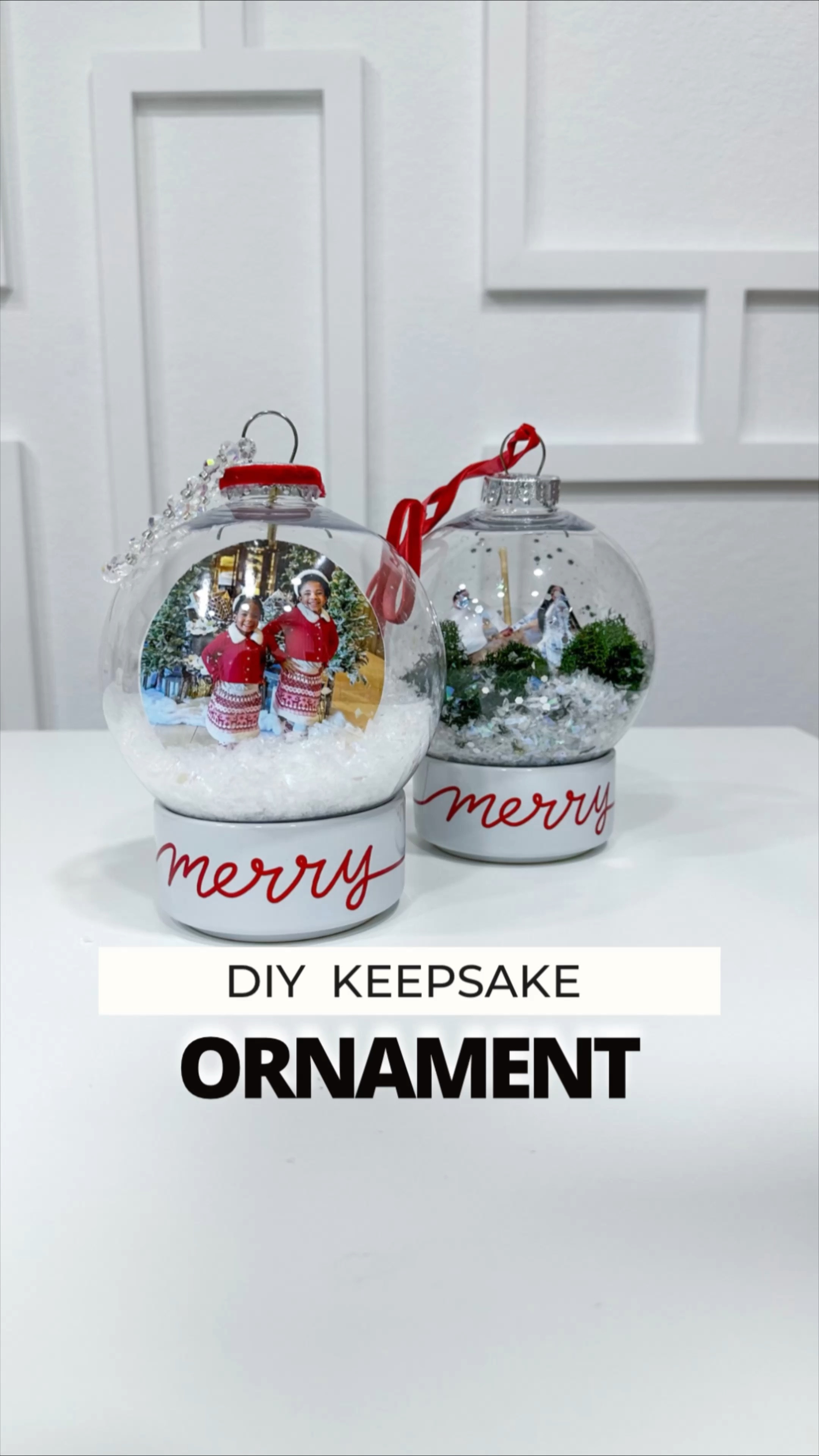 Here are all the supplies you need to make a DIY Keepsake Ornament & package it as a gift  

#LTKHoliday #LTKparties #LTKSeasonal