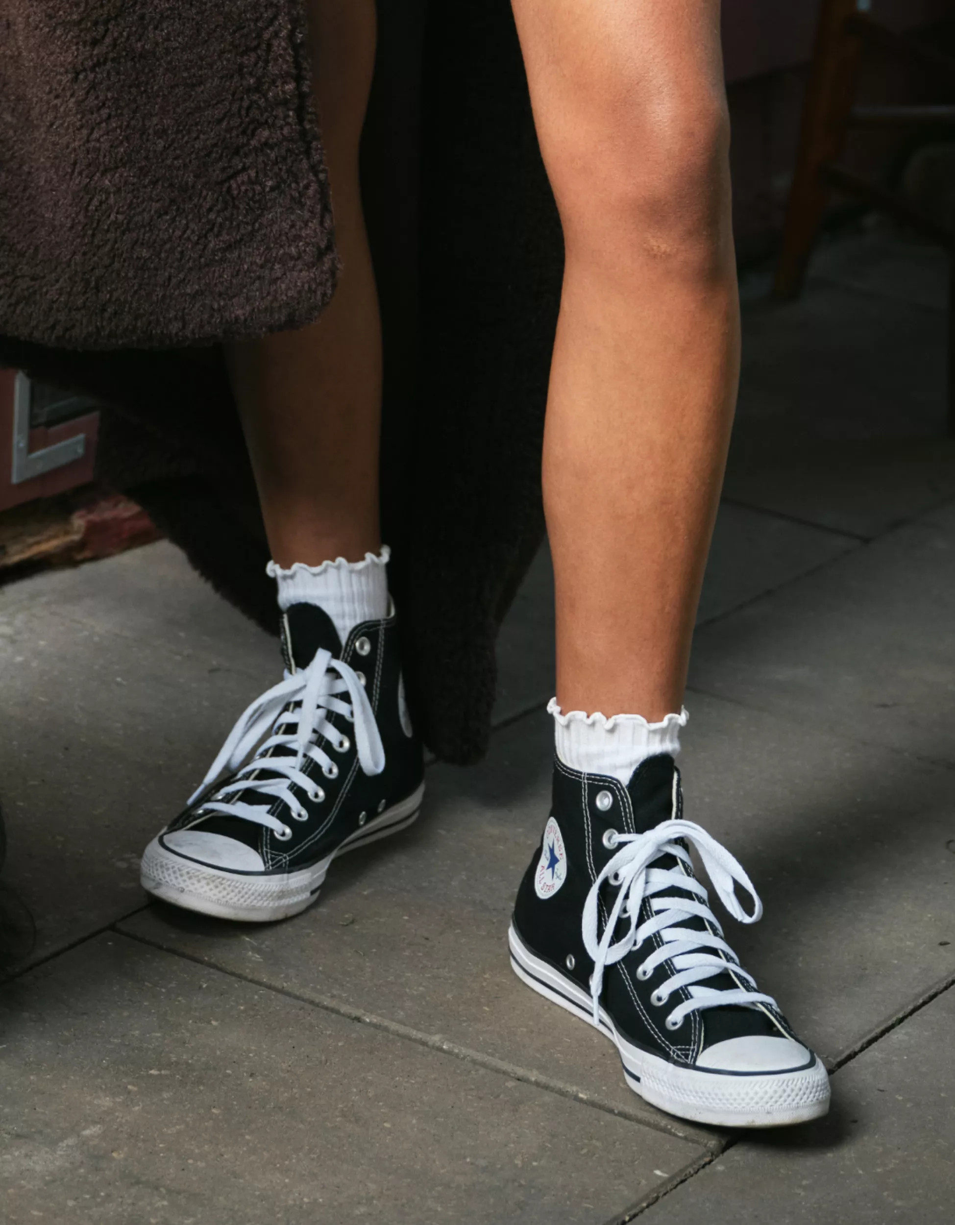 AE Ruffle Cropped Crew Socks 3-Pack | American Eagle Outfitters (US & CA)