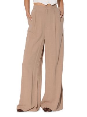 Walter Baker ​Wren Wide Leg Pants on SALE | Saks OFF 5TH | Saks Fifth Avenue OFF 5TH