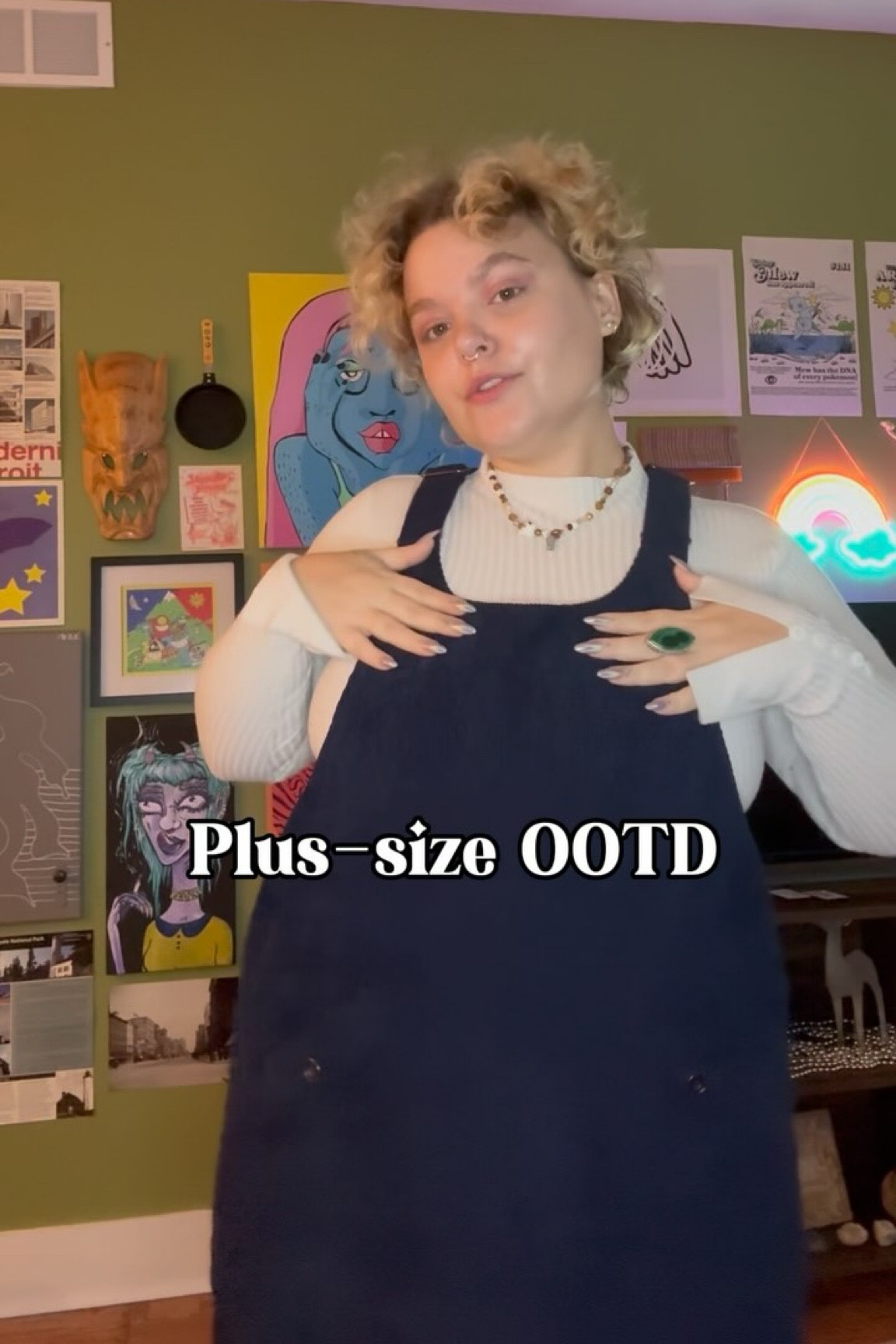 🗣️ “and I want to be me, is that not allowed?” 

I’ve had this song on repeat 🧚🏻

I hope that each of you know you don’t have to be skinny to be fashionable. You can be stylish at any size! 

It took me a long time to learn this lesson. I’ve spent most of my life trying to be smaller, trying not to gain weight, trying to be somebody I wasn’t. 

But that is so exhausting! So I gave up! 

And now all I wanna be is myself 🧡

Join me? 

….

Self love, body positivity, plus-size fashion, bellies are beautiful, curvy style, confidence 

#plussizefashion #size14andproud #thickthighsgoodvibes #bodypositivity #curvygirlfashion