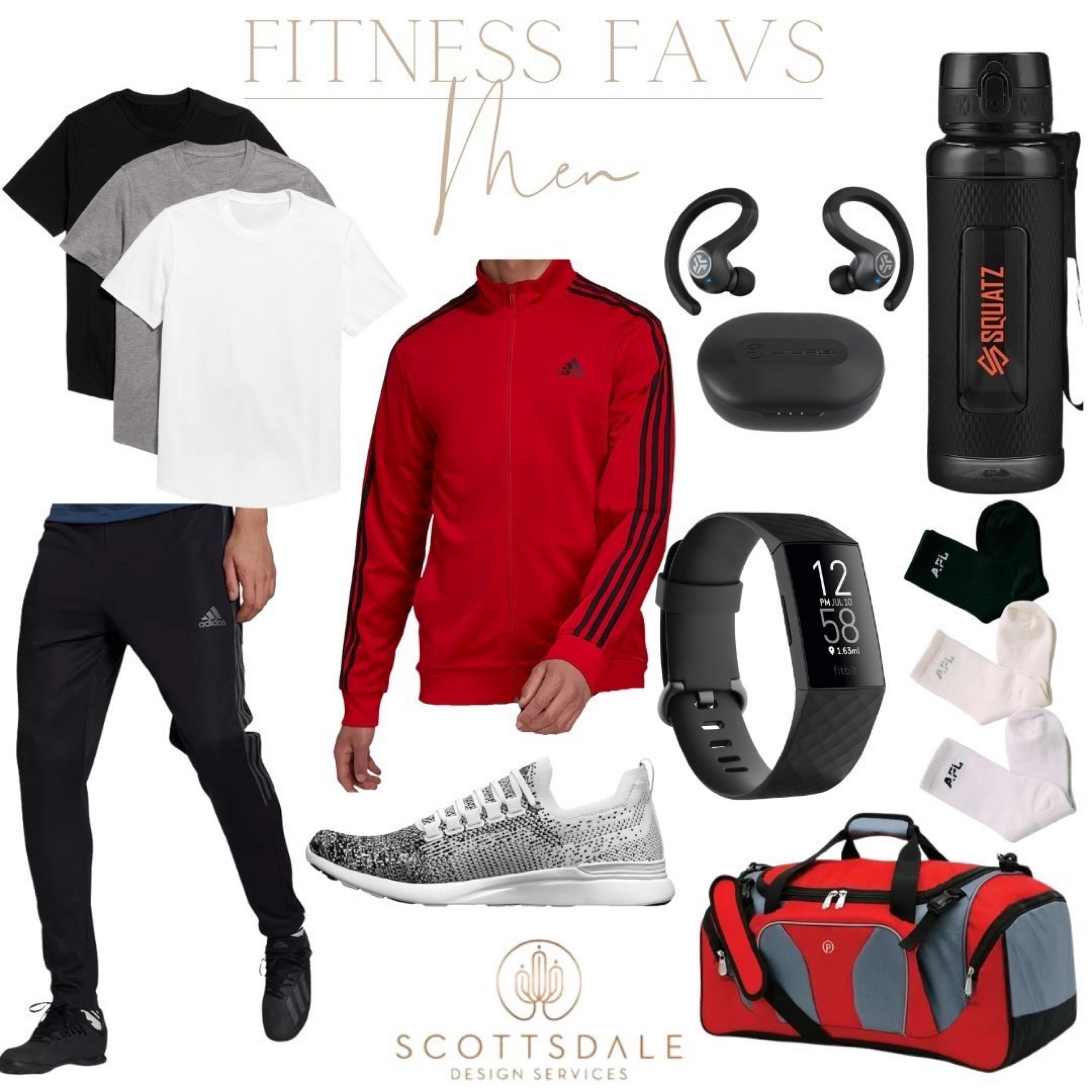 Men’s fitness favs🖤

Men’s wear, workout wear, gym bag, headphones, track pants, water bottle, mens socks, mens sneakers

#LTKfit #LTKFind #LTKmens