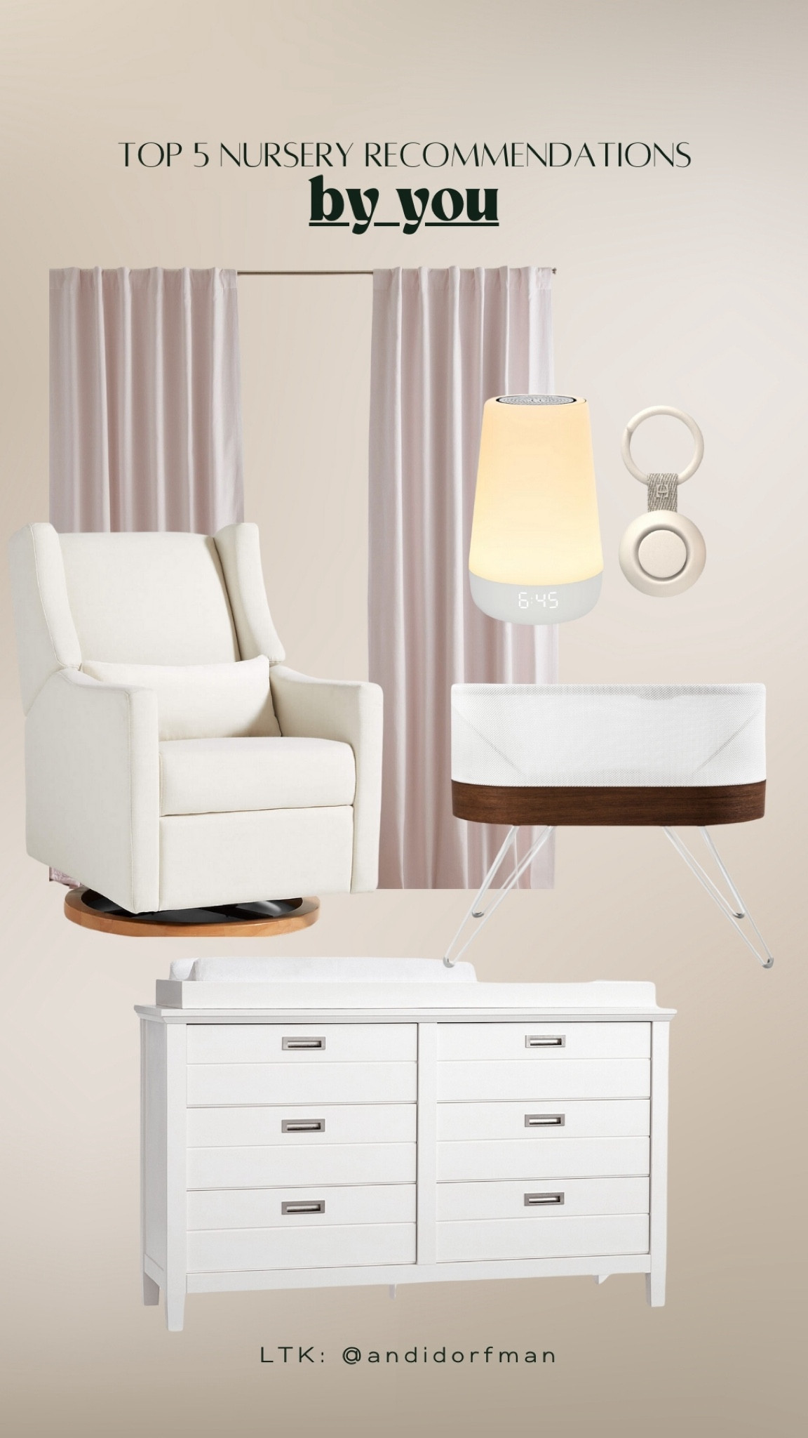 Top 5 nursery recommendations that you guys sent me! 

#LTKBump #LTKBaby #LTKHome