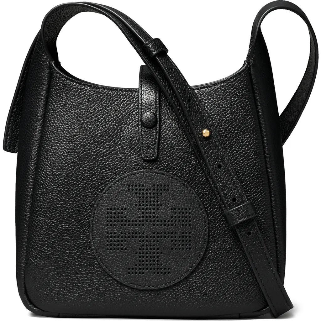 Tory Burch Miller Swing Leather Crossbody Bag in Black at Nordstrom | Nordstrom